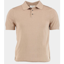 Born with Appetite Polo korte mouw wolf knitted polo 25108wo51/820 sand