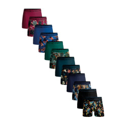 Muchachomalo Heren 12-pack boxershorts print/effen