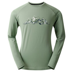 Dare2b Heren tech ii mountain t-shirt met lange mouwen