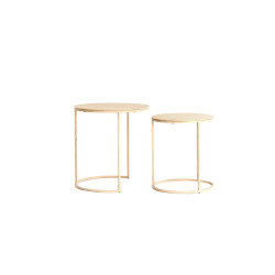 Light & Living bijzettafel sadar Ø52x46cm - set van 2