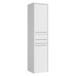 Badplaats Badkamerkast etna 30 x 35 x 130 cm wit hangende kolomkast met 1
