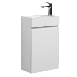 Badplaats Toiletmeubel angela 40 x 22 cm hoogglans fonteinmeubel met