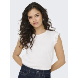 Jacqueline de Yong Jdysalva life s/l crochet top jrs n