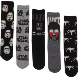 Li-cense Star wars uniseks adult dark side sokken (set van 5)