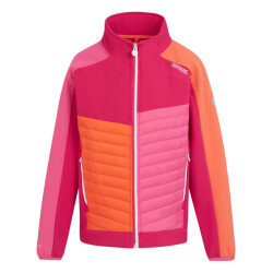 Regatta Childrens/kids brynden gewatteerde full zip soft shell jas
