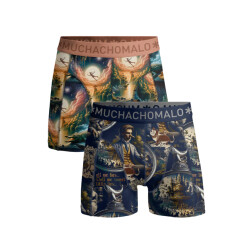 Muchachomalo Jongens 2-pack boxershorts pinocchio peter