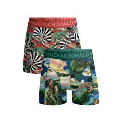 Muchachomalo Jongens 2-pack boxershorts jackbean alicewonder