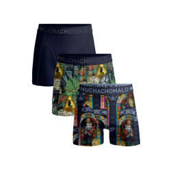 Muchachomalo Jongens 3-pack boxershorts pussboots wizardoz