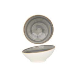Bonna Serveerschaal aura space porselein 16 cm (350cc) set van 2
