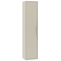 Badplaats Badkamerkast rimini 38 x 33 x 170 cm beige hangende kolomkast met