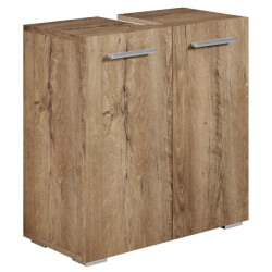 Badplaats Wastafel onderkast jupiter 60 x 30 x 60 cm bruin eiken -