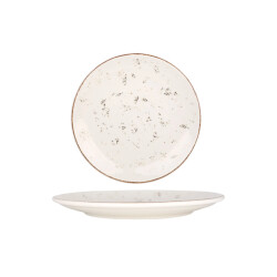 Bonna Dessertbord grain porselein 21 cm set van 6