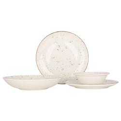 Bonna Serviesset grain 24 delig 6 personen porselein