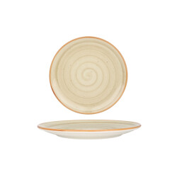 Bonna Dessertbord aura terrain porselein 21 cm set van 6