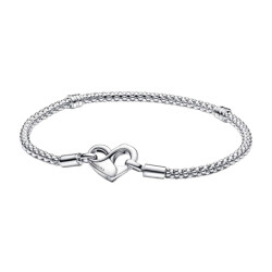 Mijn bedels Pandora moments dames armband zilver zilverkleurig