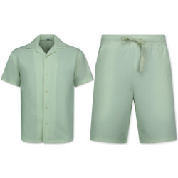 Enos Twinset ribbed oversized shirt
