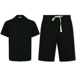 Enos Twinset ribbed oversized shirt