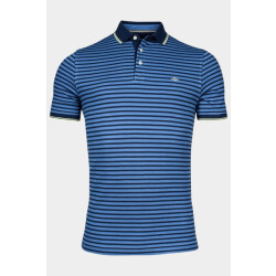 Baileys Polo korte mouw poloshirt pique, yd stripes 415295/63