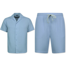 Martina Ribbed oversized shirt zomerset