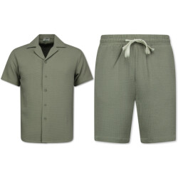 Martina Ribbed oversized shirt zomerset