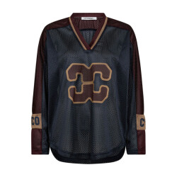 Co'Couture Tracycc top logo american football