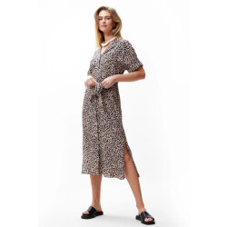 Catwalk Junkie 2502021800 leopard blouse dress