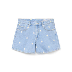 Vero Moda vmtess mr short dnm daisy shorts 10332321 light blue denim
