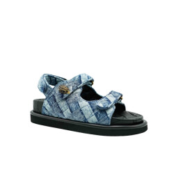 Kurt Geiger Orson denim sandaal