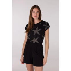 Jansen Amsterdam Faya top vsf 389 black/off white
