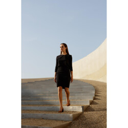 studio .ruig Travel jersey jurk joelle black