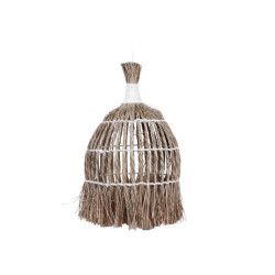 Furnilux handgemaakte xxl hanglamp van mendonggras – duurzaam & natuurlijk