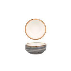 Bonna Serveerschaal aura space porselein 6 cm (30cc) set van 2