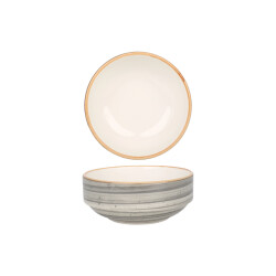 Bonna Serveerschaal aura space porselein 14 cm (500cc) set van 2