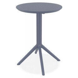 Alterego Gimli 60 dining ronde klaptafel 60x60x74 cm