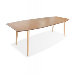 Alterego Crokus uitschuifbare eettafel 170-270x100x75 cm