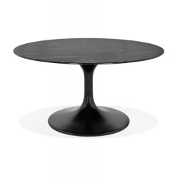Alterego Gost mini salontafel woonkamer 90x90x38 cm