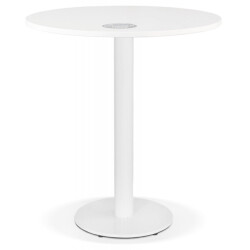 Alterego Kleine eettafel lucette 68x68x746 cm