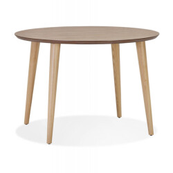 Alterego Ortensia uitschuifbare ronde eettafel 120-220x120x75 cm