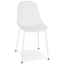 Alterego Viky geperforeerde designstoel 585x465x825 cm