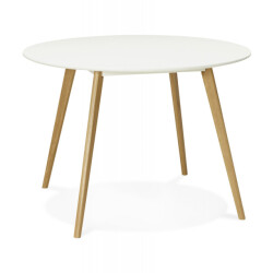 Alterego Amy ronde keukentafel 120x120x75 cm