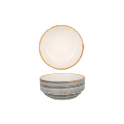 Bonna Serveerschaal aura space porselein 12 cm (350cc) set van 2