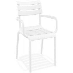 Alterego Tuinstoel met armleuningen flora 58x59x84 cm
