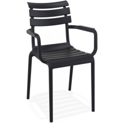 Alterego Tuinstoel met armleuningen flora 58x59x84 cm