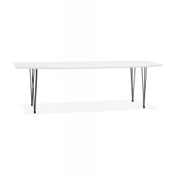 Alterego Huski uitschuifbare design eettafel 170-270x100x73 cm