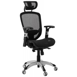 Alterego Ergonomische bureaustoel typhon 66x66x127 cm