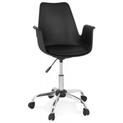 Alterego Bureaustoel met armleuningen trip 58x58x82 cm