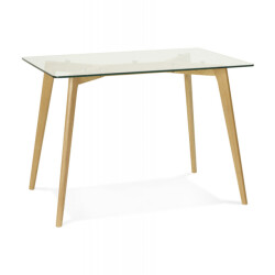 Alterego Kleine bugy tafel 120x80x75 cm