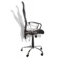 Alterego Moderne bureaufauteuil roma 52x50x131 cm