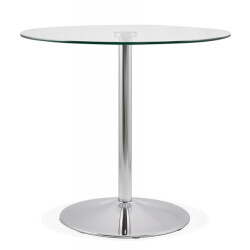 Alterego Kleine ronde keukentafel youpi 90x90x74 cm