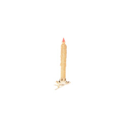 House Vitamin Ornament xmas hanger burning candle glass 4x4,5x13cm